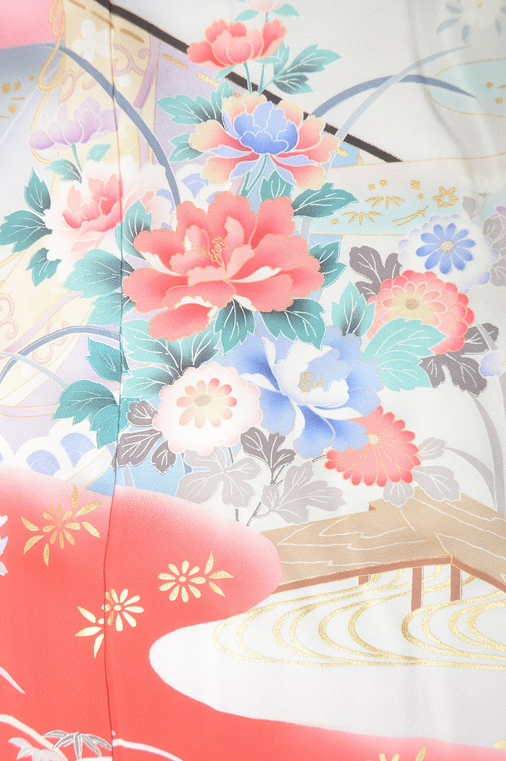 Long-sleeved kimono 6 items set / Furisode / FK#1-324