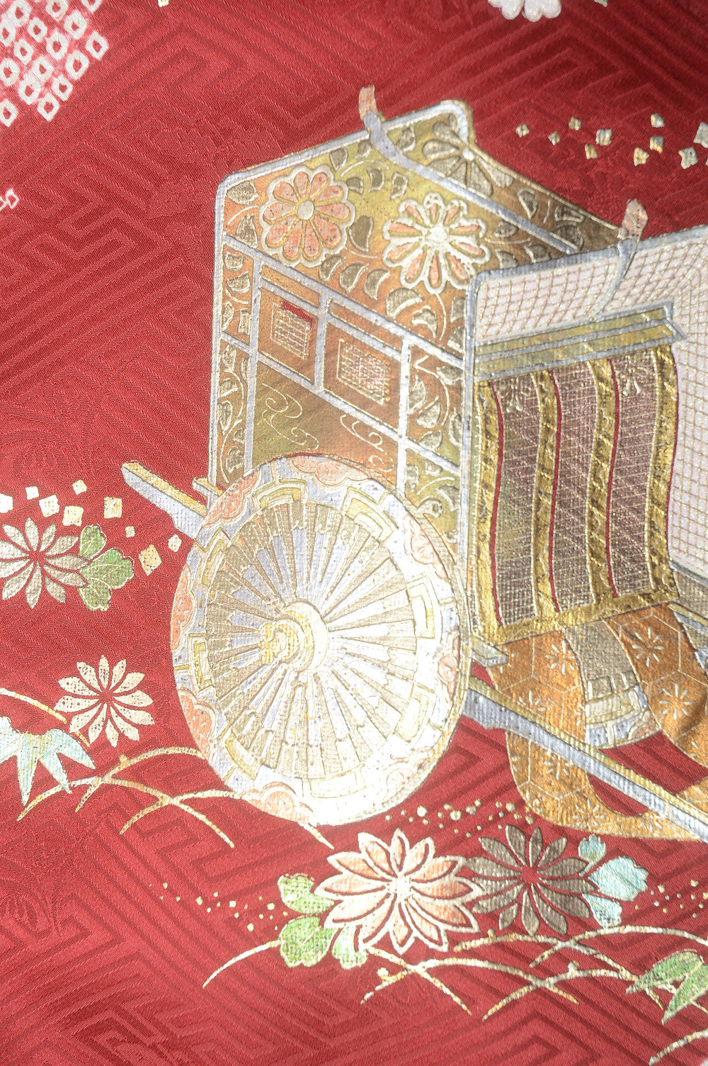 Long-sleeved kimono 6 items set / Furisode / FK#1-326