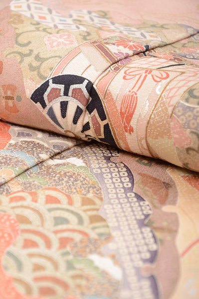 Japanese kimono 6 items set / TK #1302