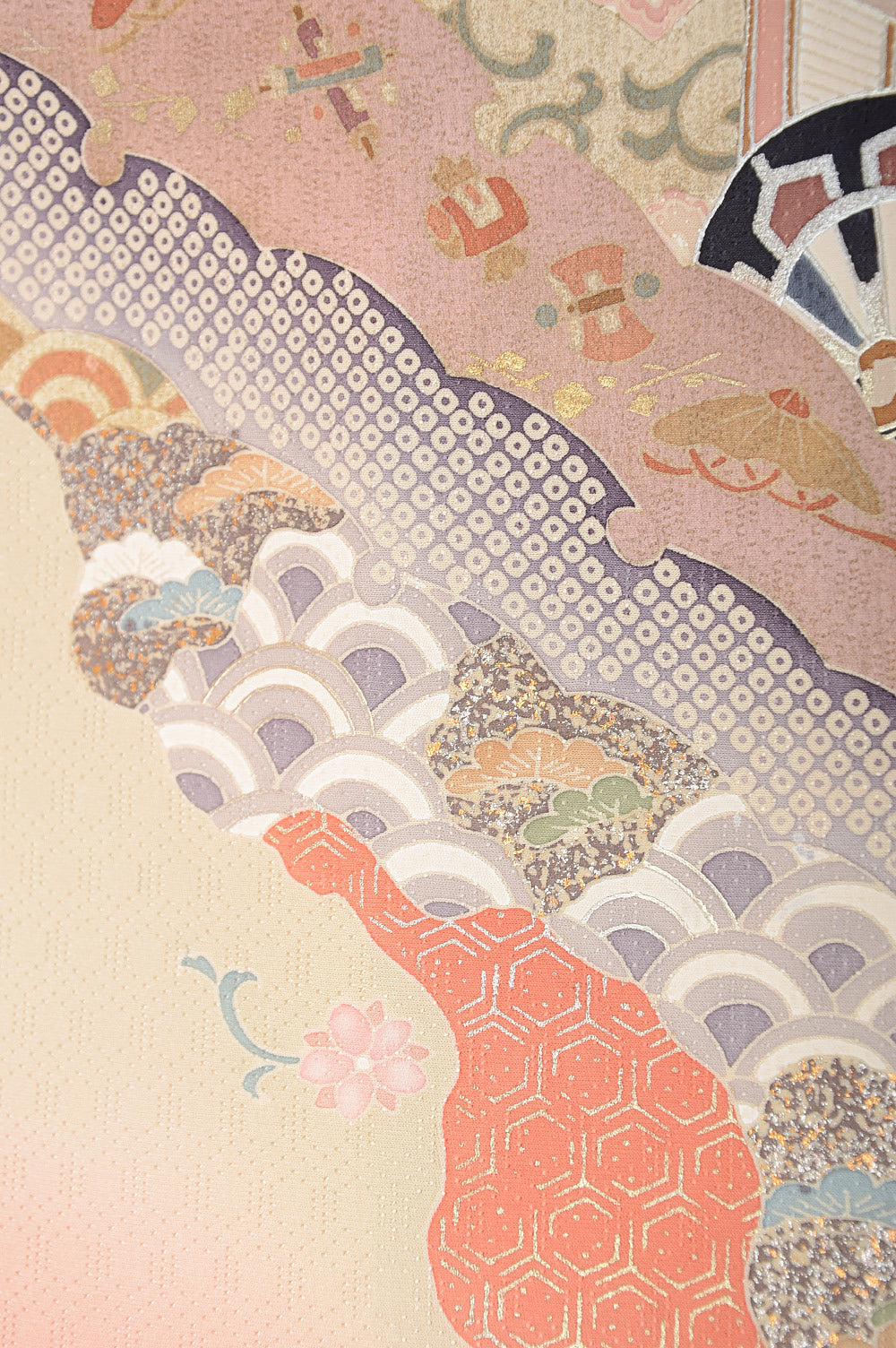 Japanese kimono 6 items set / TK #1302