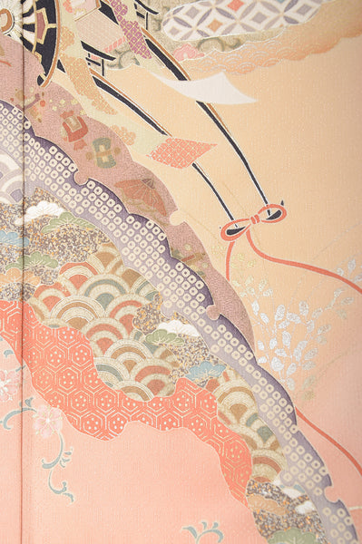 Japanese kimono 6 items set / TK #1302