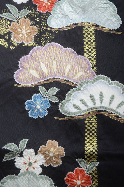 Long-sleeved kimono 6 items set / Furisode / FK#1-234