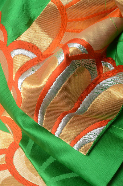 Long-sleeved kimono 6 items set / Furisode / FK#1-234