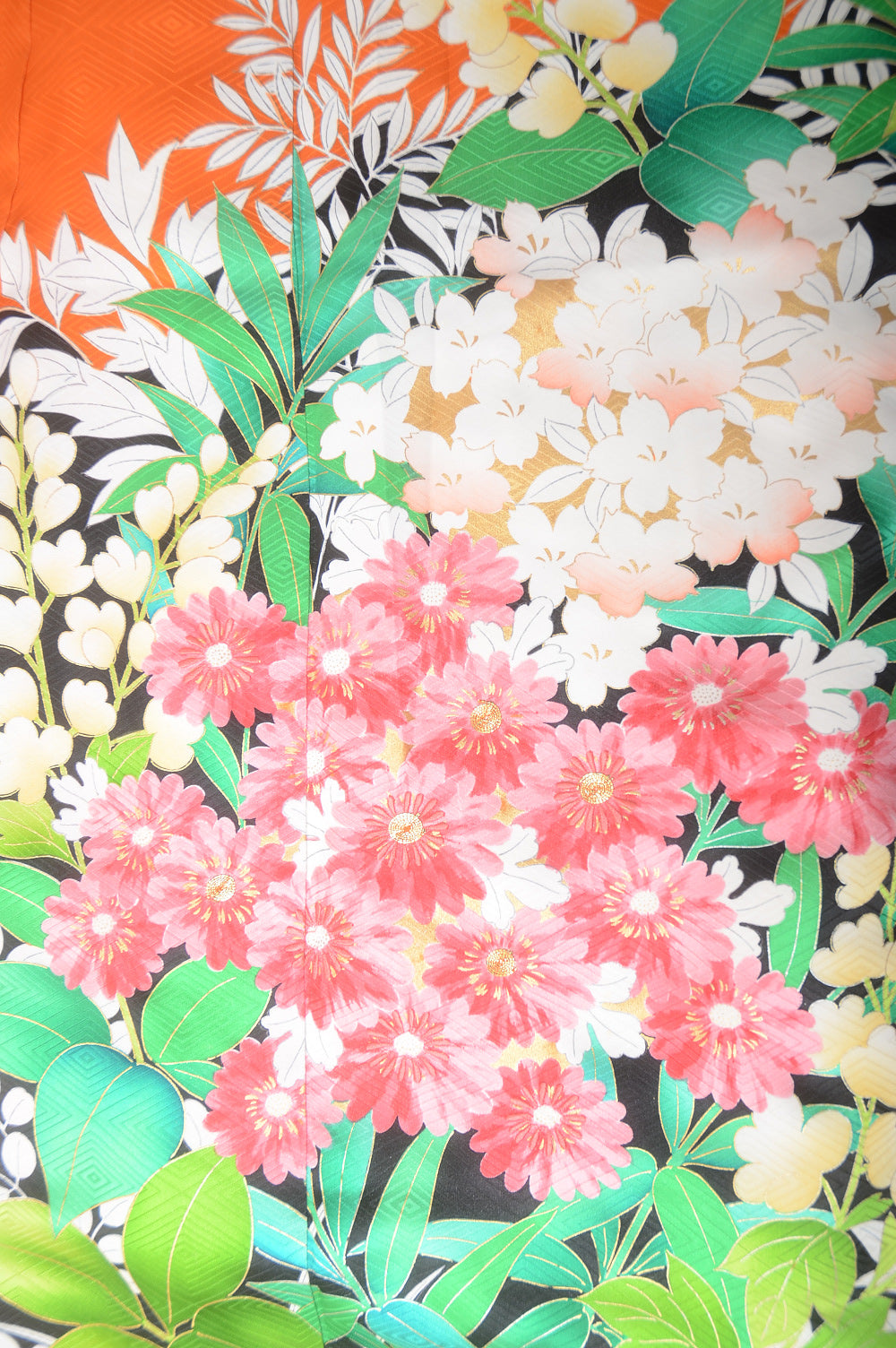 Long-sleeved kimono 6 items set / Furisode / FK#1-237