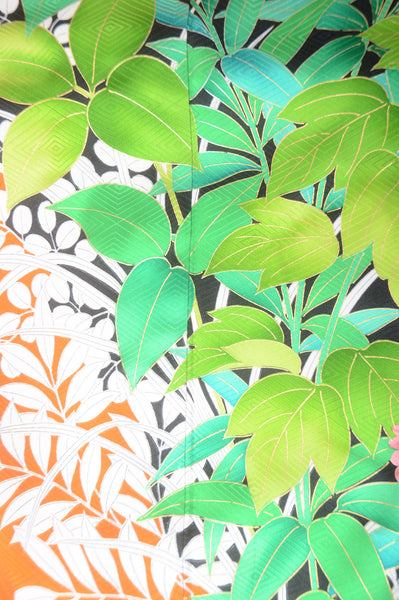 Long-sleeved kimono 6 items set / Furisode / FK#1-237