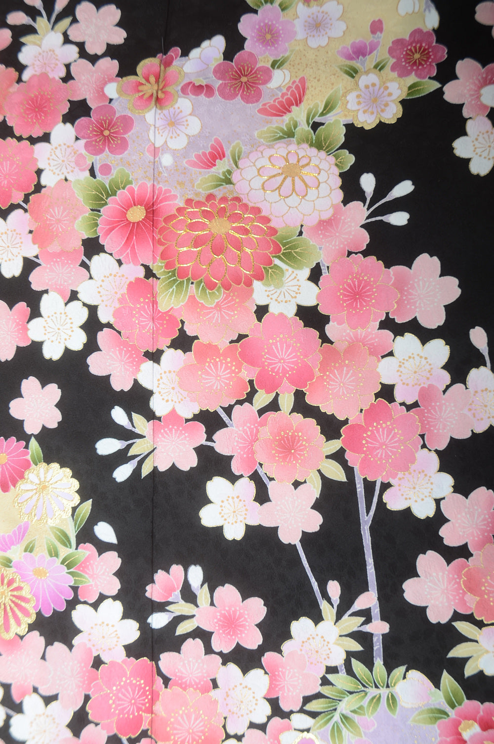 Long-sleeved kimono 6 items set / Furisode / FK#1-238