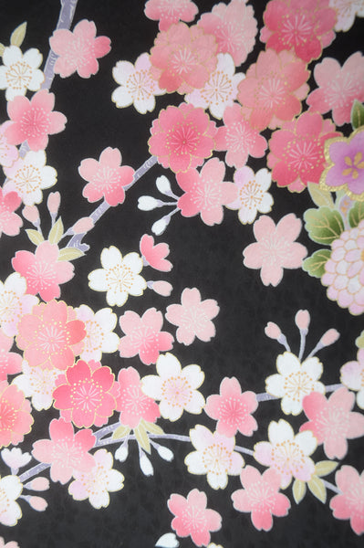 Long-sleeved kimono 6 items set / Furisode / FK#1-238