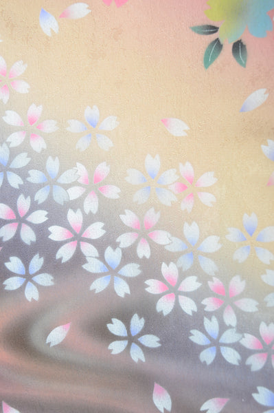 Long-sleeved kimono 6 items set / Furisode / FK#1-239