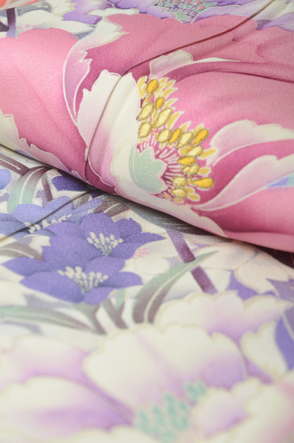 Long-sleeved kimono 6 items set / Furisode / FK#1-244