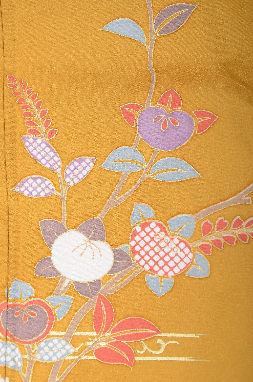 Long-sleeved kimono 6 items set / Furisode / FK#1055