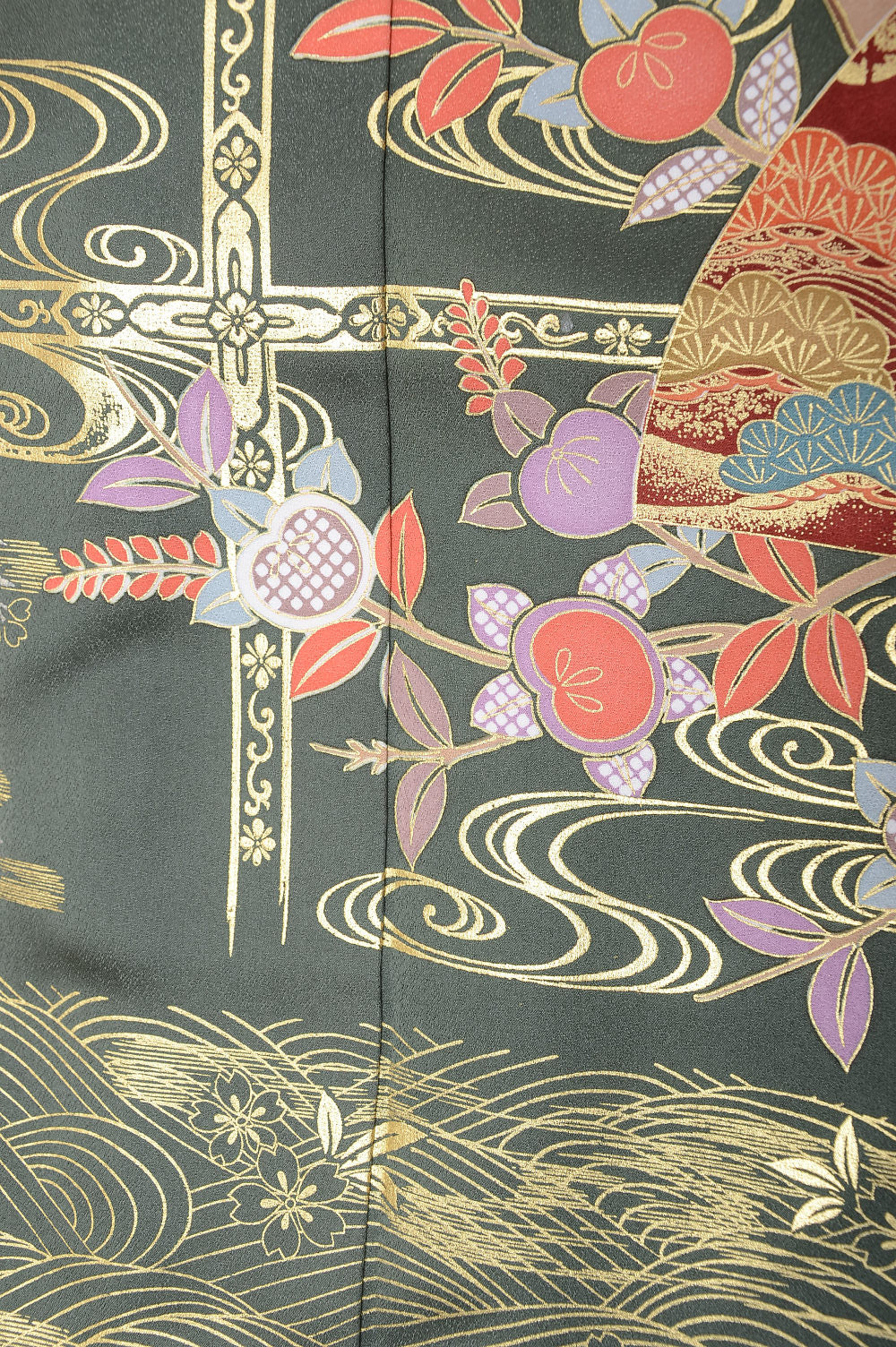 Long-sleeved kimono 6 items set / Furisode / FK#1055
