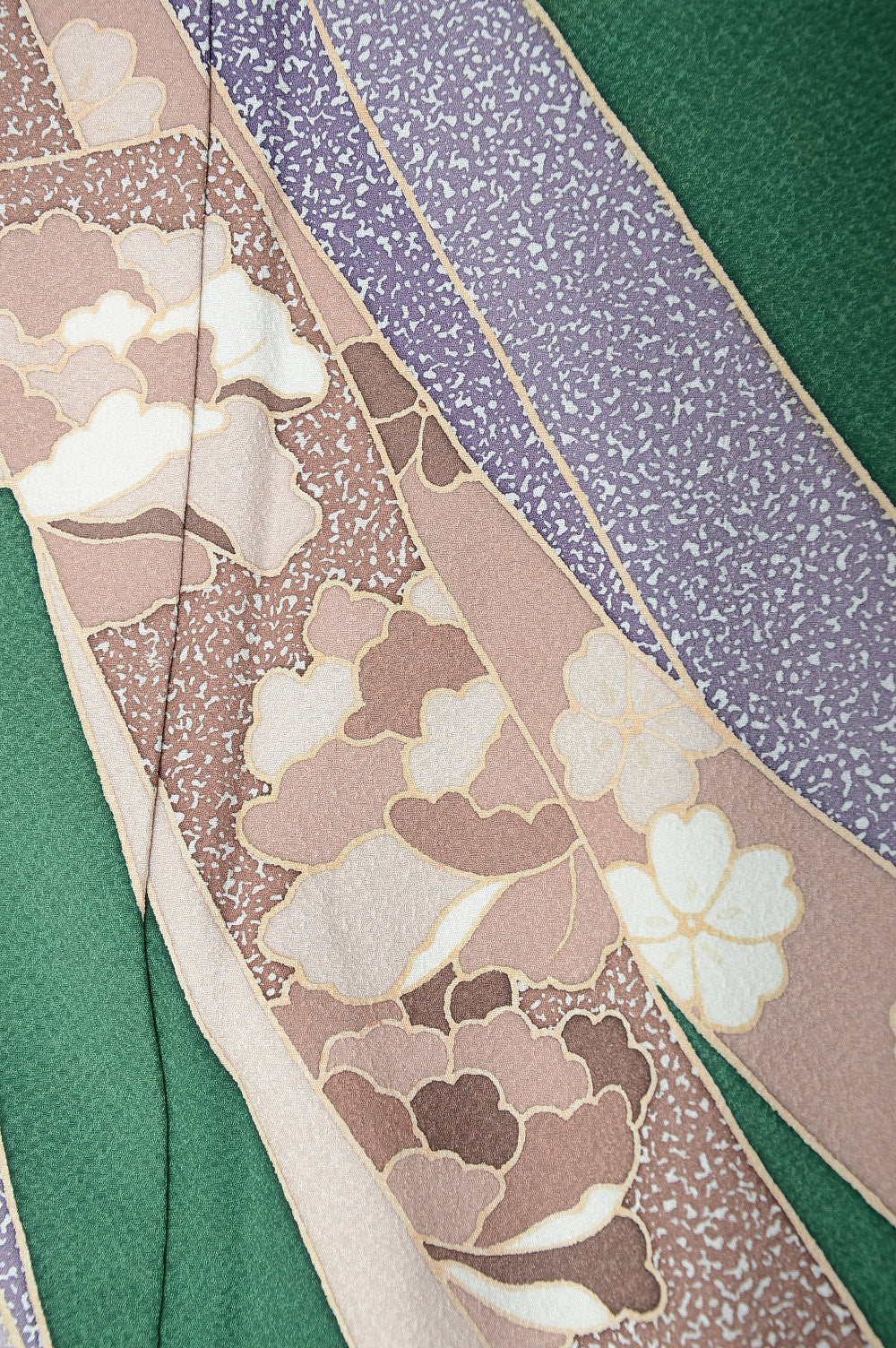 Long-sleeved kimono 6 items set / Furisode / FK#1056