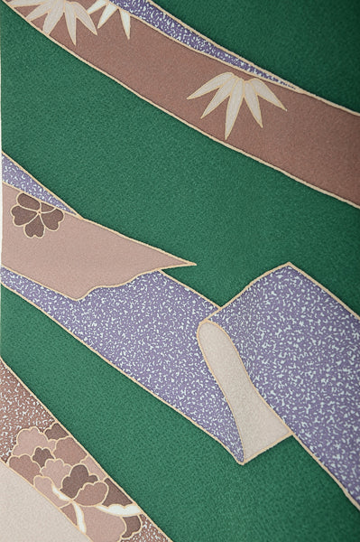 Long-sleeved kimono 6 items set / Furisode / FK#1056
