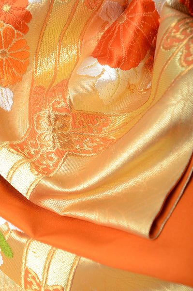 Long-sleeved kimono 6 items set / Furisode / FK#1057
