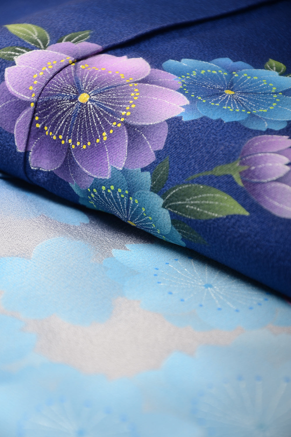 Long-sleeved kimono 6 items set / Furisode / FK#1058