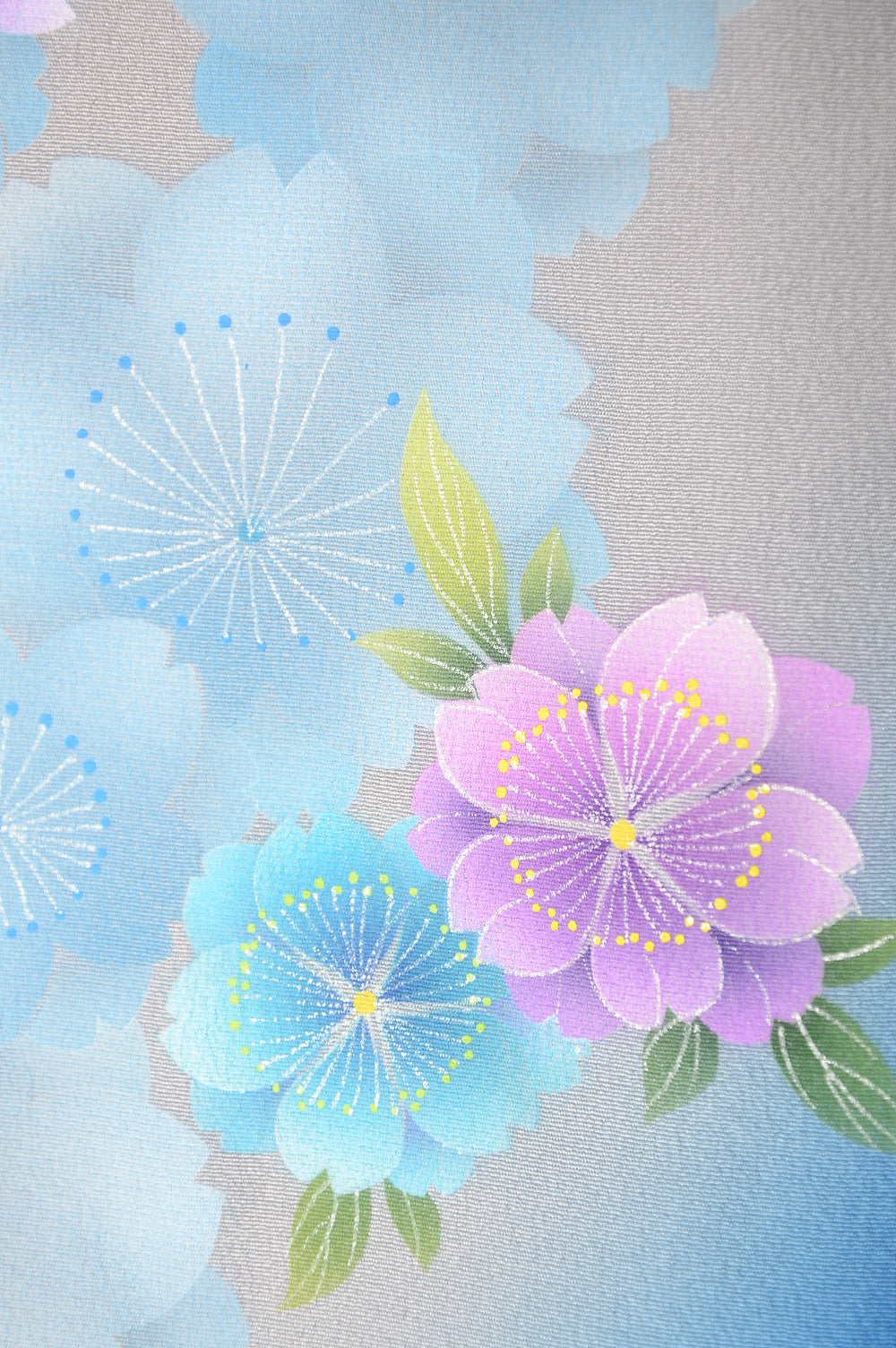 Long-sleeved kimono 6 items set / Furisode / FK#1058