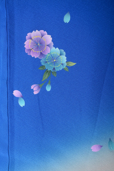 Long-sleeved kimono 6 items set / Furisode / FK#1058