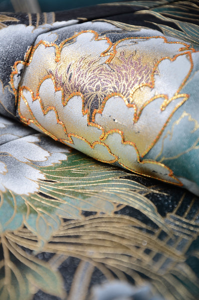 Long-sleeved kimono 6 items set / Furisode / FK#1059
