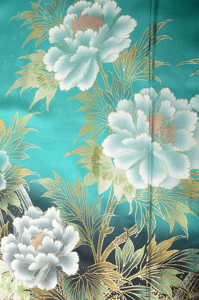 Long-sleeved kimono 6 items set / Furisode / FK#1059