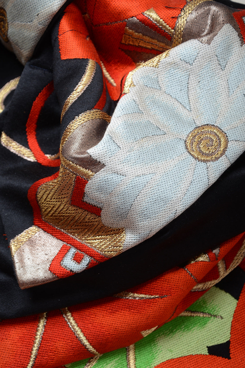 Long-sleeved kimono 6 items set / Furisode / FK#1059