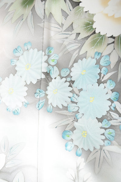 Long-sleeved kimono 6 items set / Furisode / FK#1060