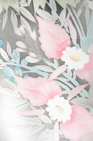 Long-sleeved kimono 6 items set / Furisode / FK#1060