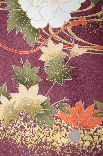 Long-sleeved kimono 6 items set / Furisode / FK#1062