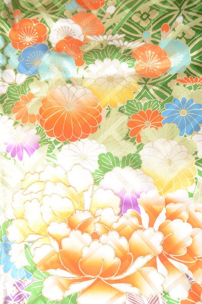 Long-sleeved kimono / Furisode / FK#1-344