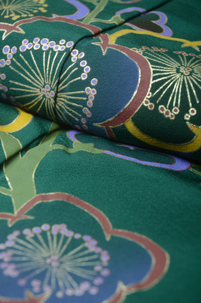 Long-sleeved kimono 6 items set / Furisode / FK#1-351