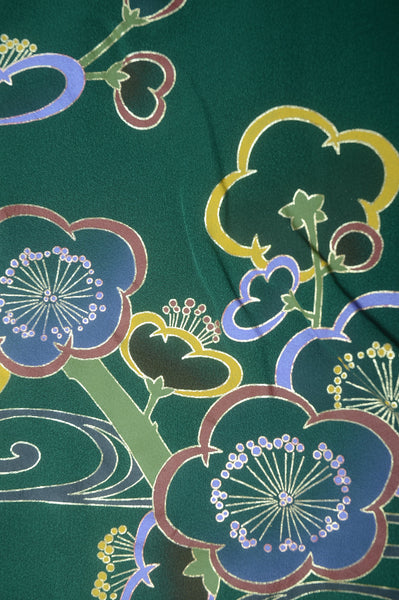 Long-sleeved kimono 6 items set / Furisode / FK#1-351