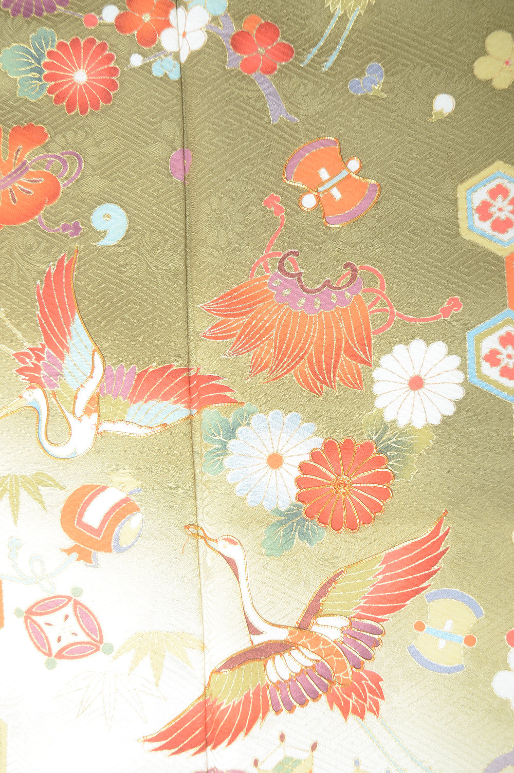 Long-sleeved kimono 6 items set / Furisode / FK#1-352