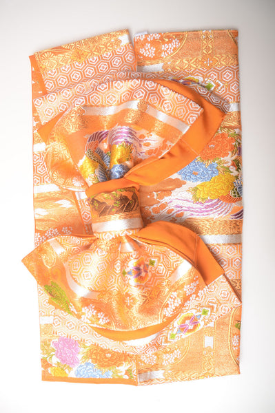 Long-sleeved kimono 6 items set / Furisode / FK#1-352