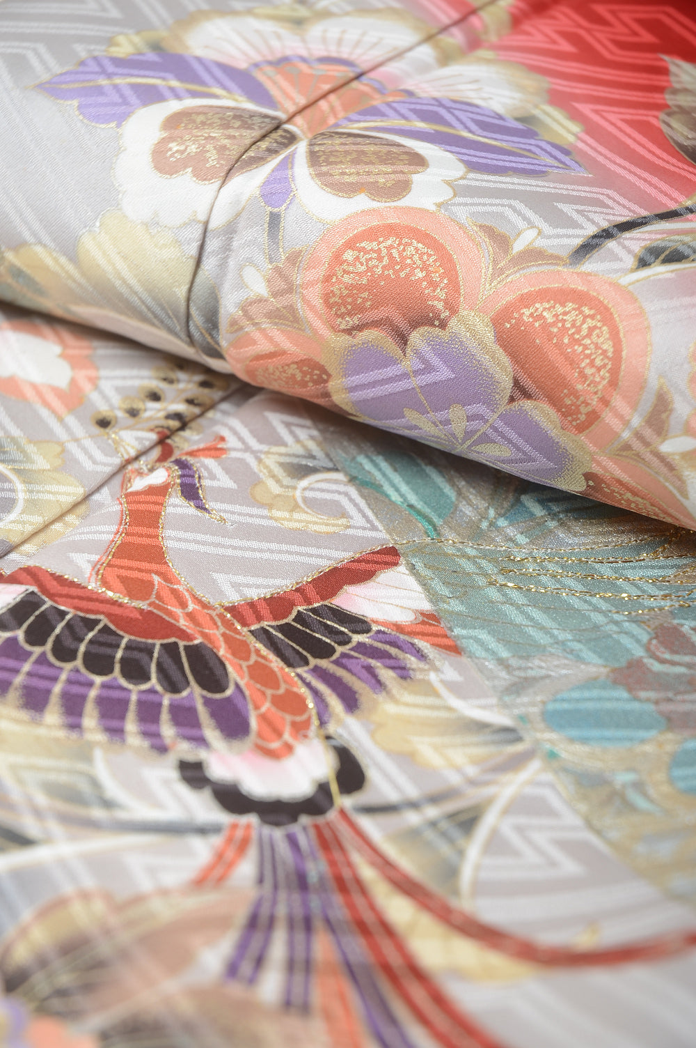 Long-sleeved kimono 6 items set / Furisode / FK#1-353