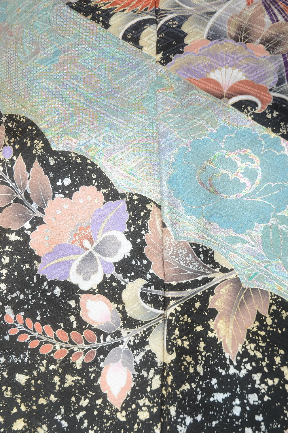 Long-sleeved kimono 6 items set / Furisode / FK#1-353