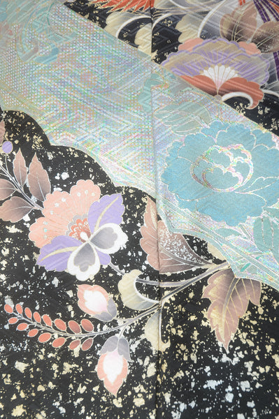 Long-sleeved kimono 6 items set / Furisode / FK#1-353