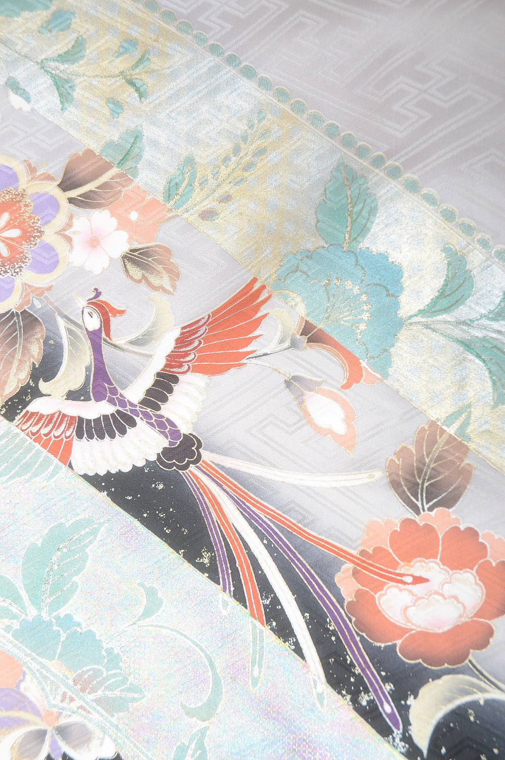 Long-sleeved kimono 6 items set / Furisode / FK#1-353