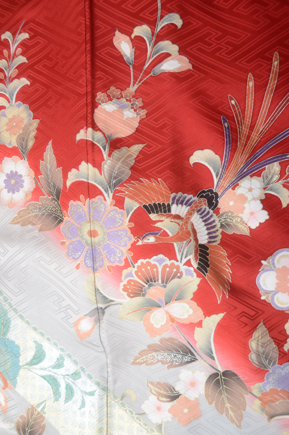 Long-sleeved kimono 6 items set / Furisode / FK#1-353