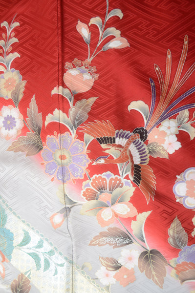 Long-sleeved kimono 6 items set / Furisode / FK#1-353