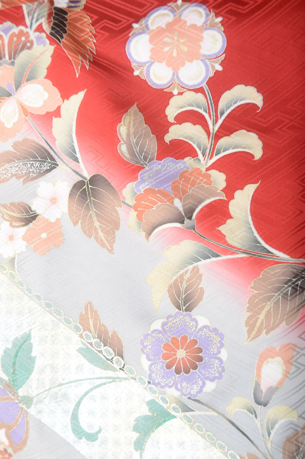 Long-sleeved kimono 6 items set / Furisode / FK#1-353