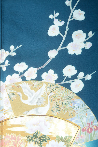 Long-sleeved kimono 6 items set / Furisode / FK#1-355