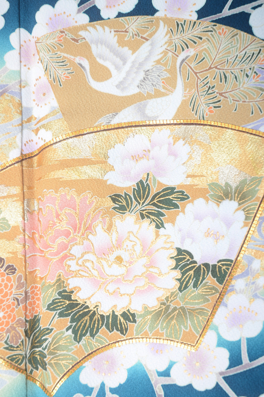 Long-sleeved kimono 6 items set / Furisode / FK#1-355