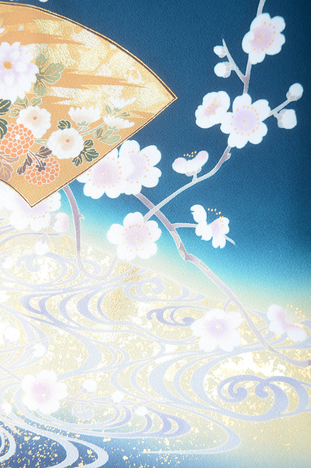 Long-sleeved kimono 6 items set / Furisode / FK#1-355