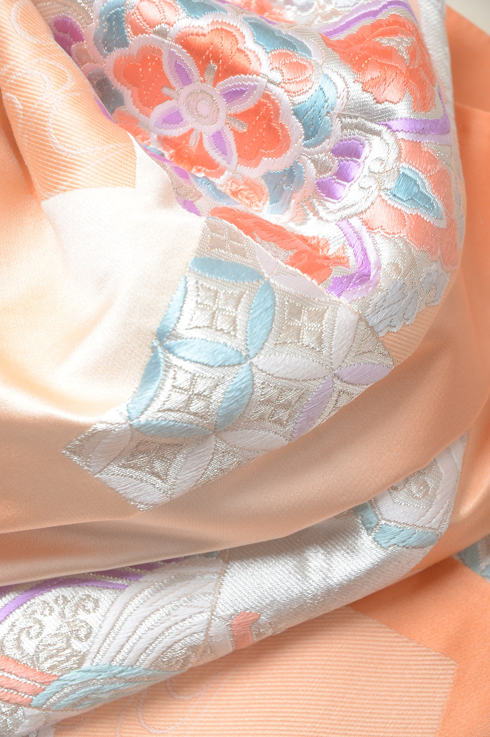Long-sleeved kimono 6 items set / Furisode / FK#1-355