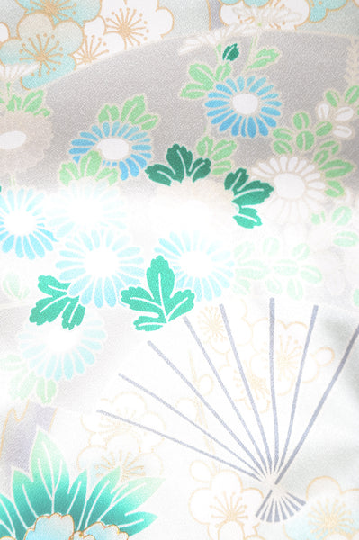 Long-sleeved kimono 6 items set / Furisode / FK#1-356