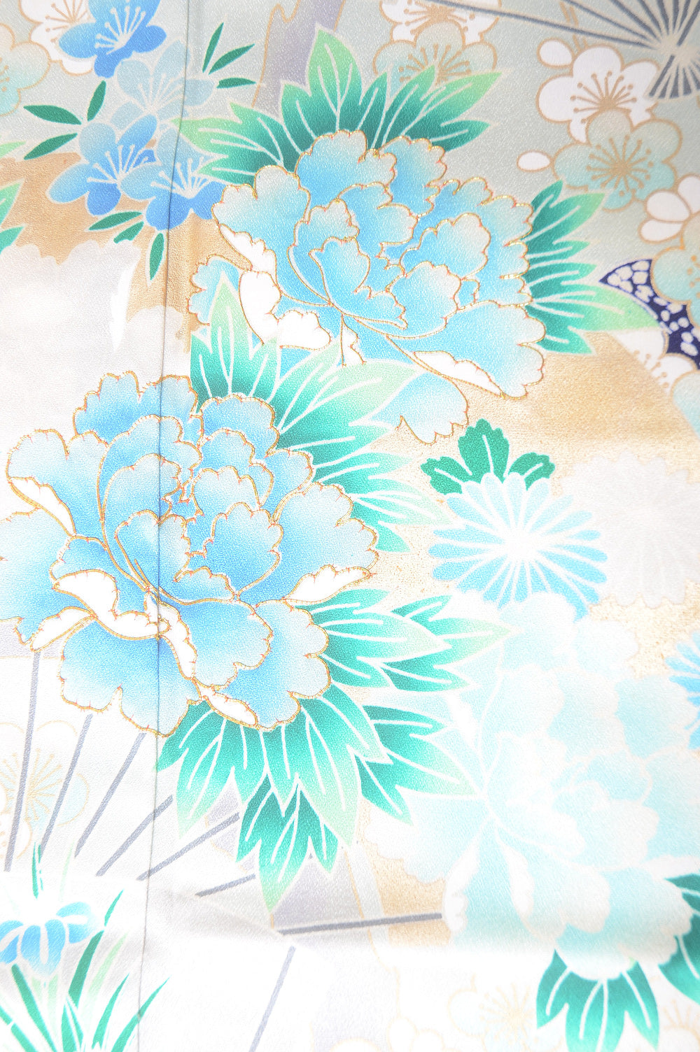 Long-sleeved kimono 6 items set / Furisode / FK#1-356