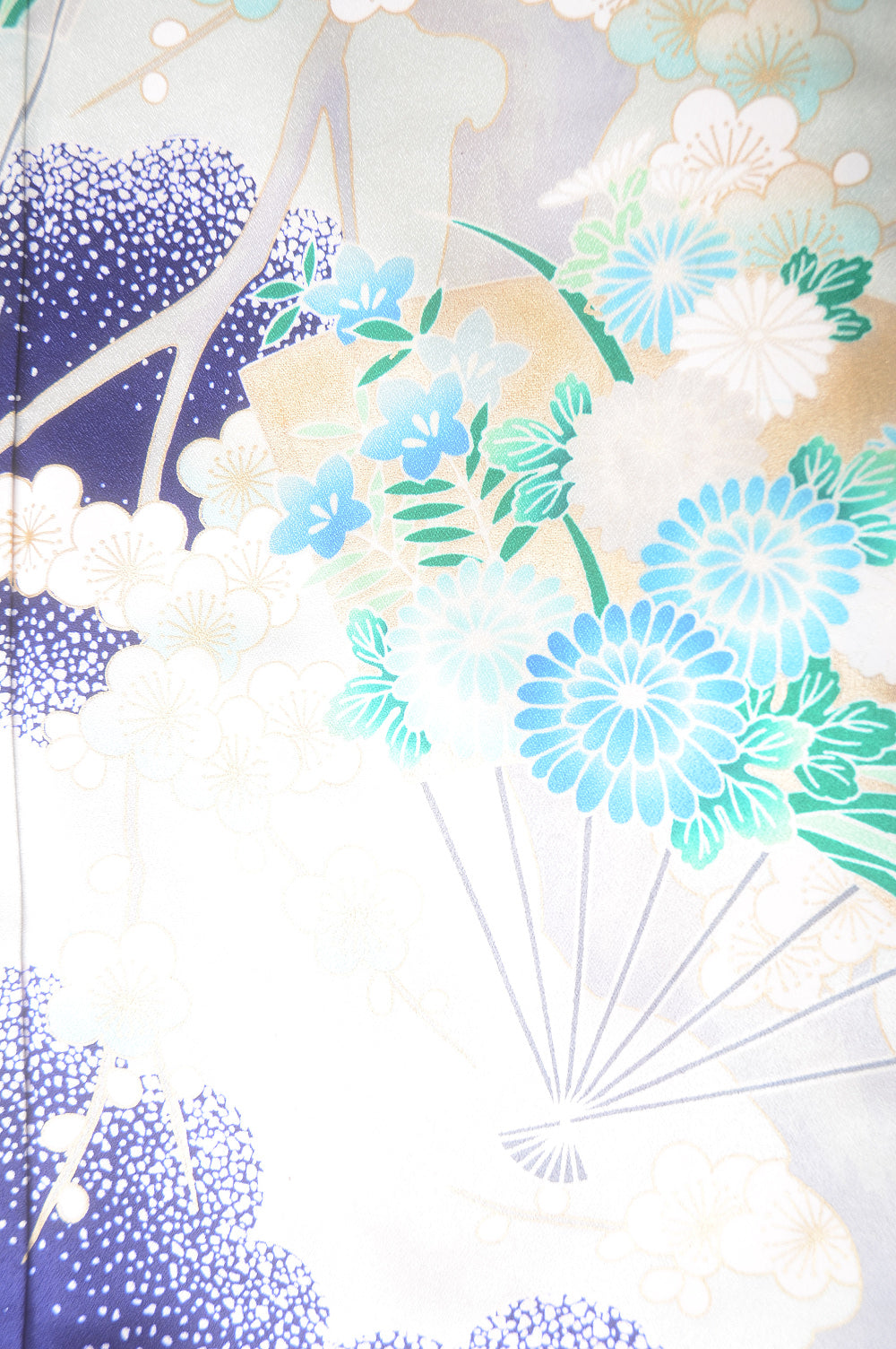 Long-sleeved kimono 6 items set / Furisode / FK#1-356