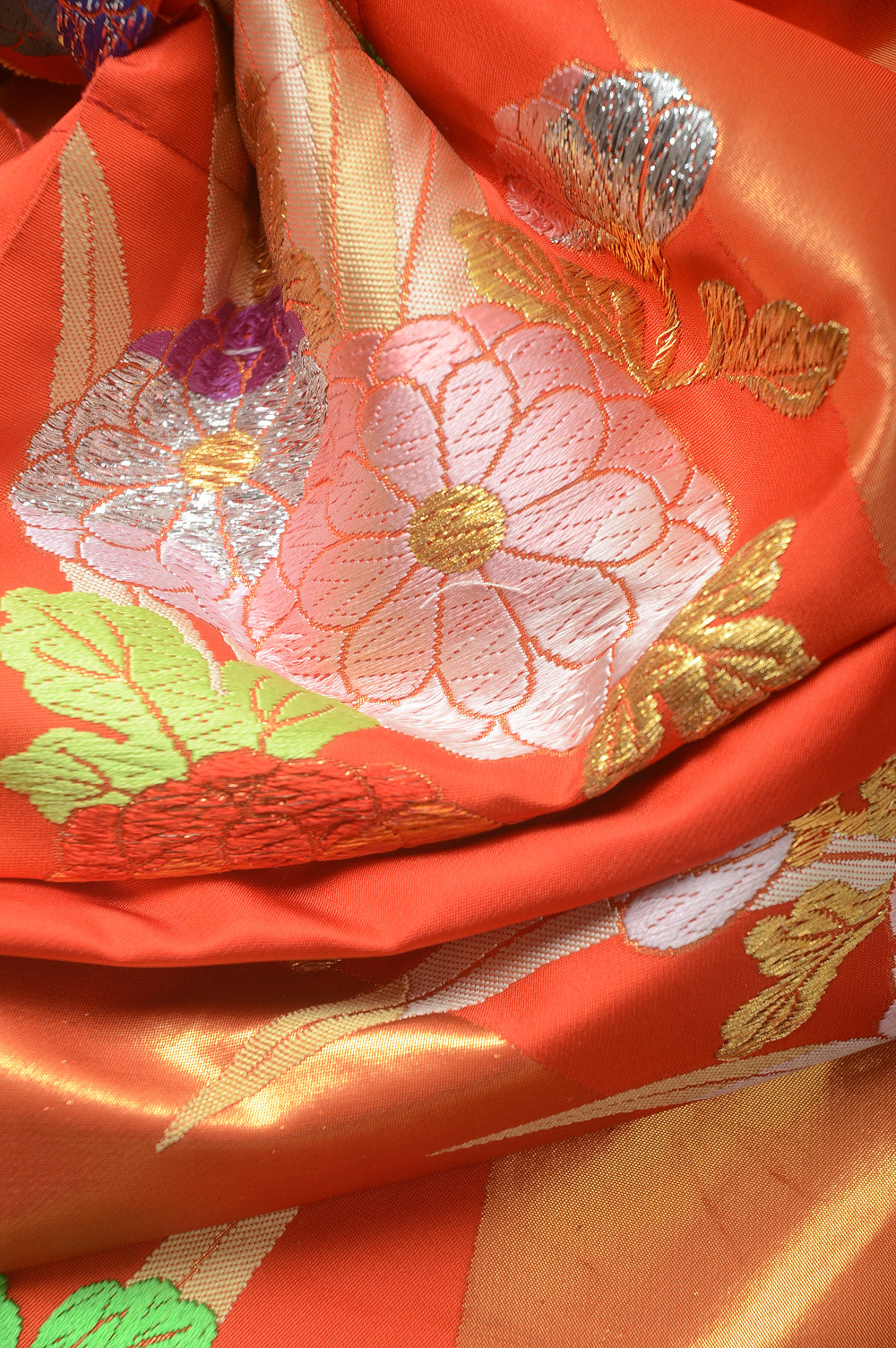 Long-sleeved kimono 6 items set / Furisode / FK#1-356
