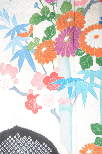 Long-sleeved kimono 6 items set / Furisode / FK#1-357