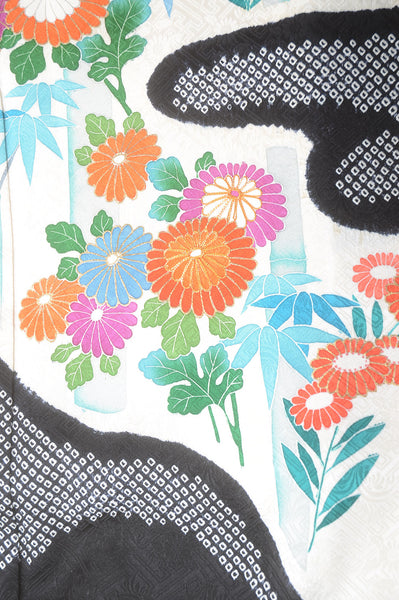 Long-sleeved kimono 6 items set / Furisode / FK#1-357
