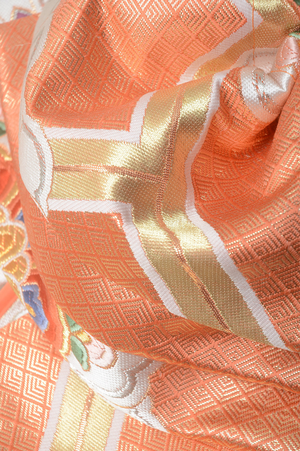 Long-sleeved kimono 6 items set / Furisode / FK#1-358